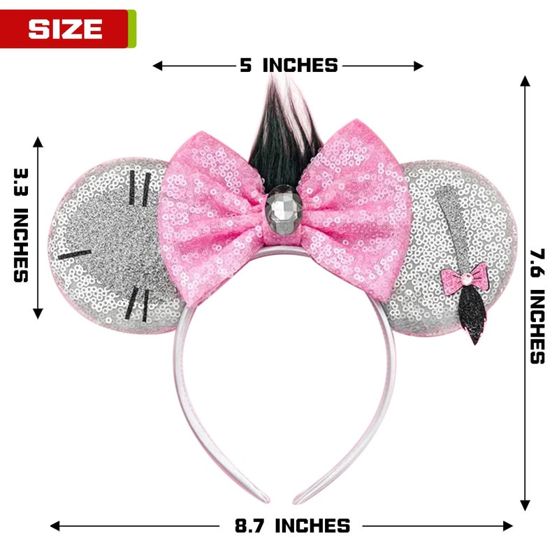 MADO Mouse Ears Headbands - Trendy Park Accessory for Women, Girls, Boys and Kids - Image 2